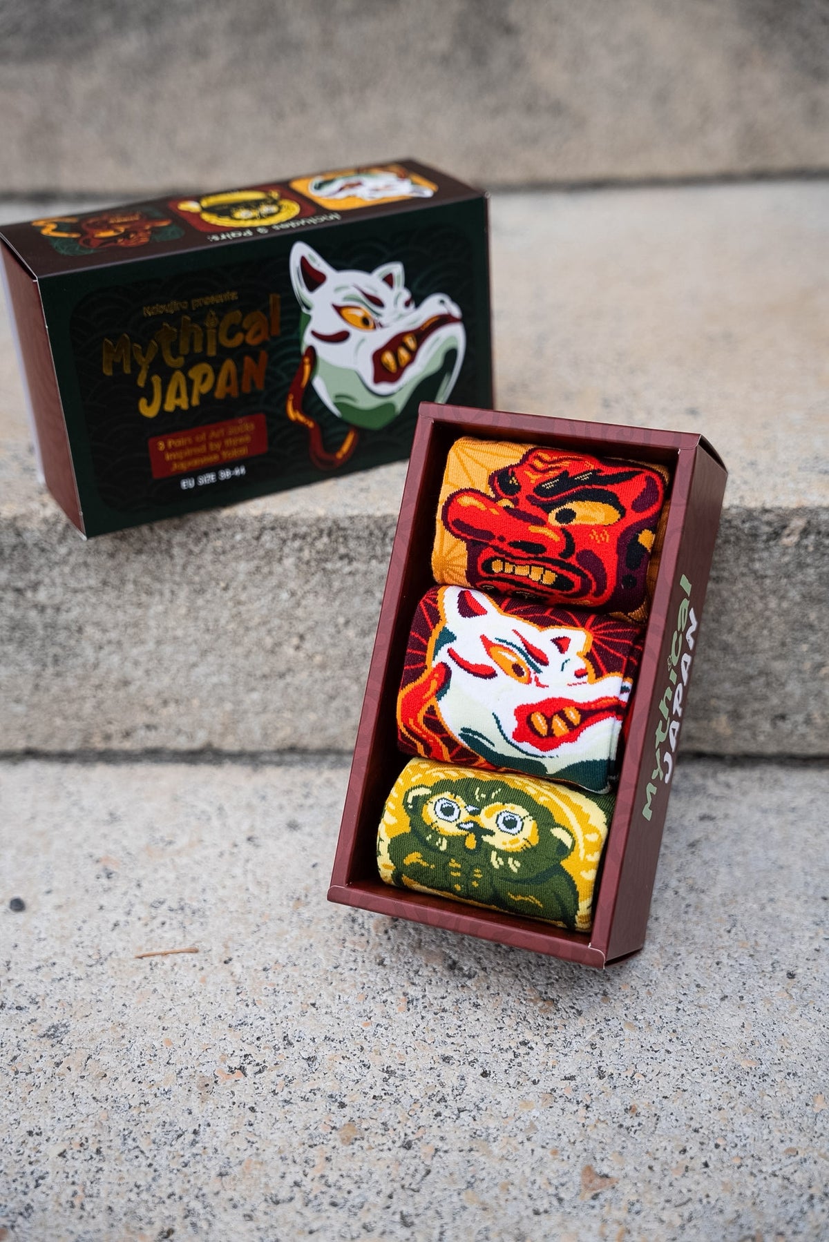 Mythical Japan – Yokai Sock Gift Box