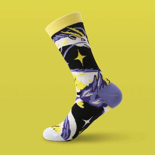 Purple Dragon – Art Socks