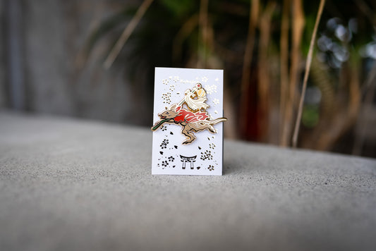 Running Rat – Animal Circus Enamel Pin