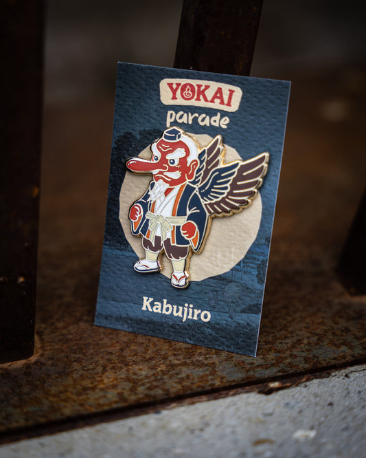 Tengu – Yokai Parade Enamel Pin