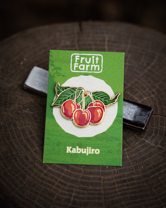 Cherries – Fruit Farm Enamel Pin