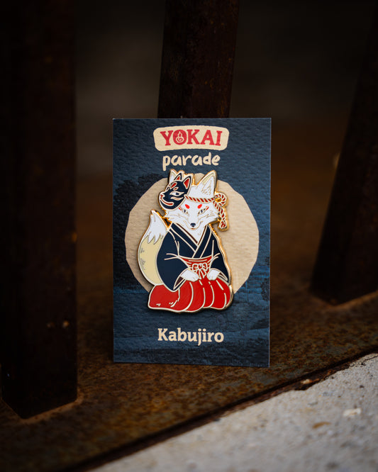 Kitsune – Yokai Parade Enamel Pin
