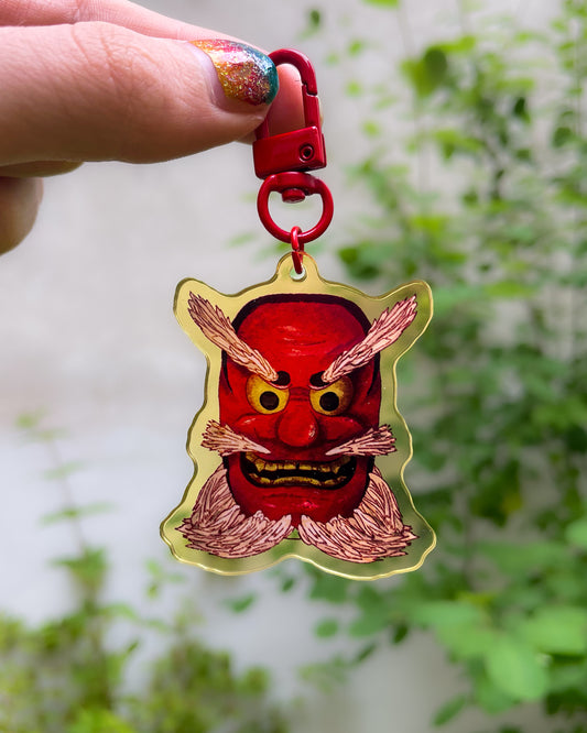 Tengu Mask – Acrylic Charm