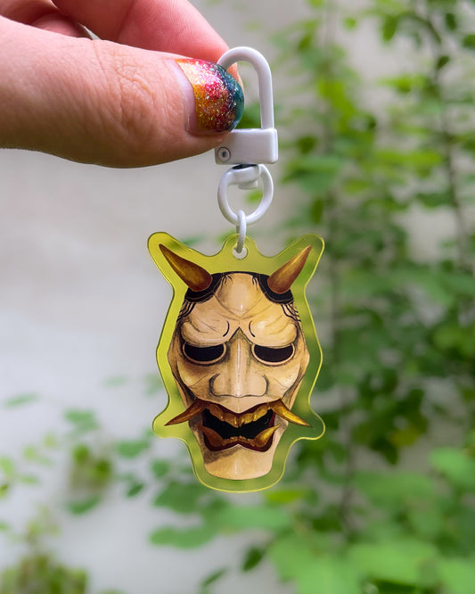 Oni Mask – Acrylic Charm