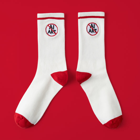 Anti AI – Art Socks
