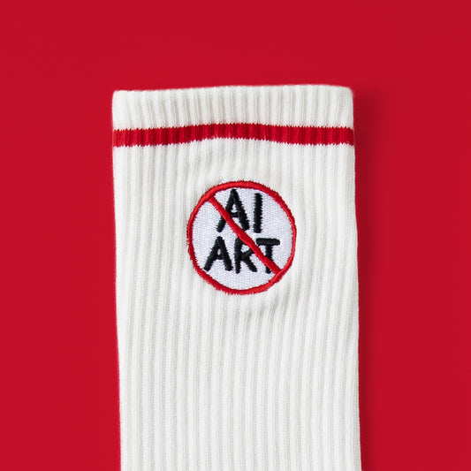 Anti AI – Art Socks