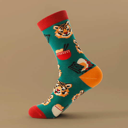 Ramen Tiger – Art Socks