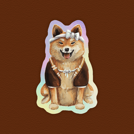 Shiba Inu – Holographic Sticker