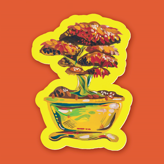 Autumn Bonsai – Vinyl Sticker