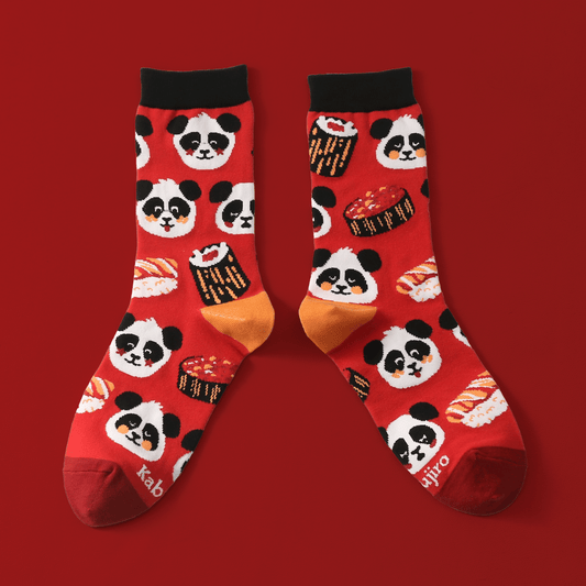 Sushi Pandas – Art Socks