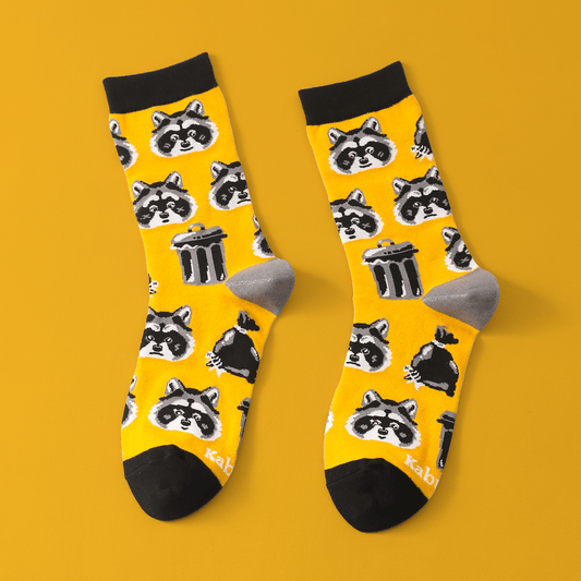 Trash Raccoons – Art Socks