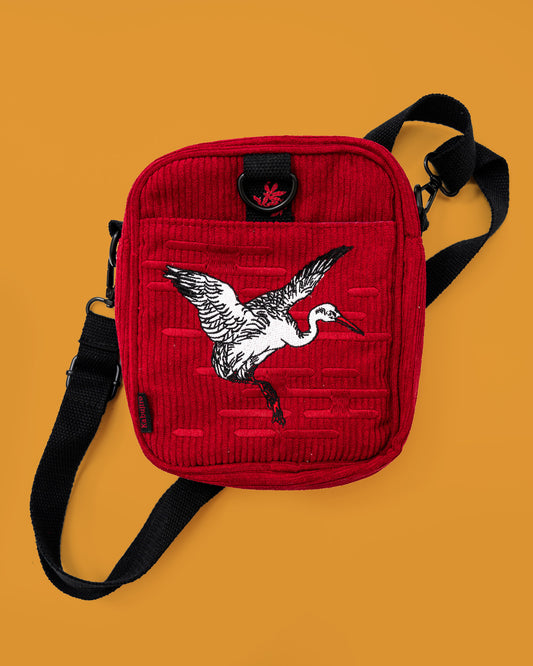 Red Crane – Crossbody Bag