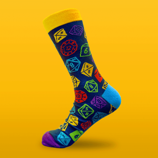 RPG Dice – Art Socks