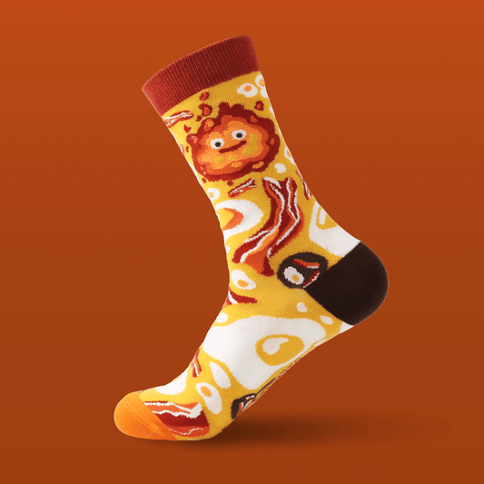 Breakfast Fire – Cotton Socks