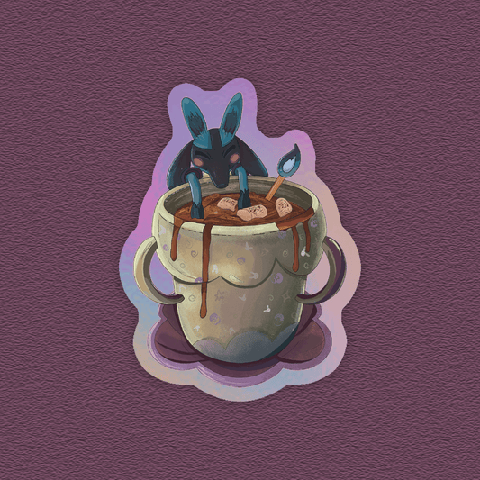 Poké Snack Chocolate – Holographic Sticker