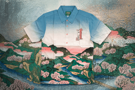 Spring Ukiyo-e – Button-Up Shirt