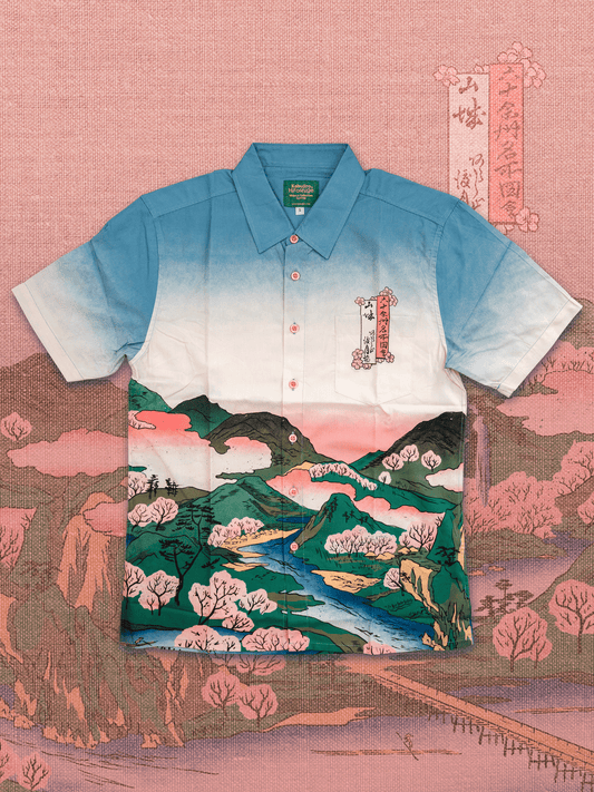 Spring Ukiyo-e – Button-Up Shirt