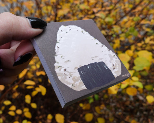 Tasty Onigiri – Japanese Square Notepad