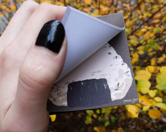 Tasty Onigiri – Japanese Square Notepad
