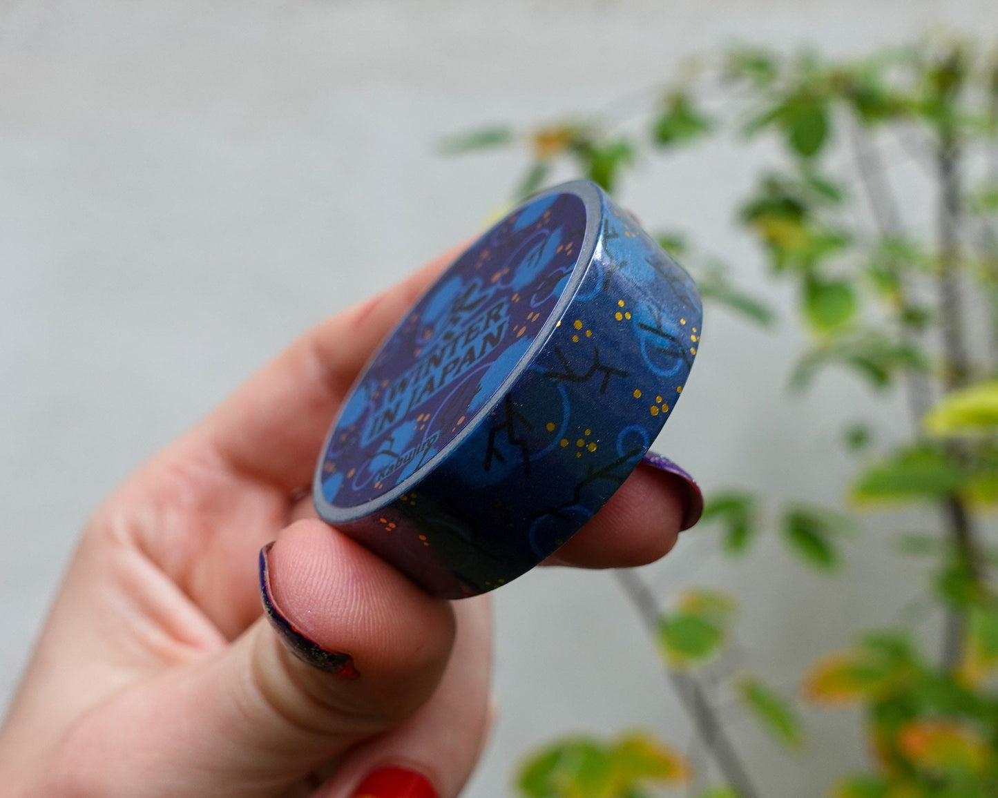 Winter in Japan – Gold Foil Washi Tape