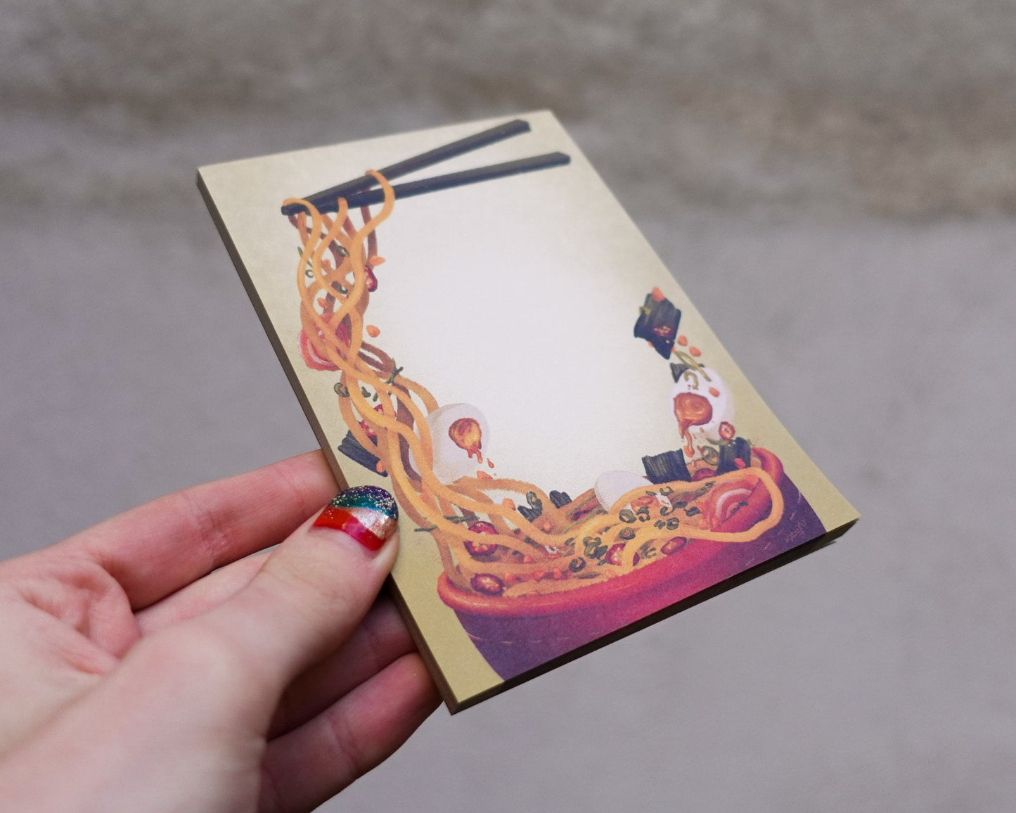 Ramen Bowl – Japanese A6 Notepad