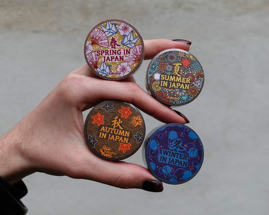 Washi Tape Set – Spring, Autumn and Winter in Japan