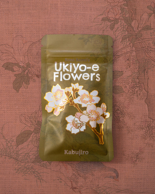 Ukiyo-e Flowers – Enamel Pin Blind Bag