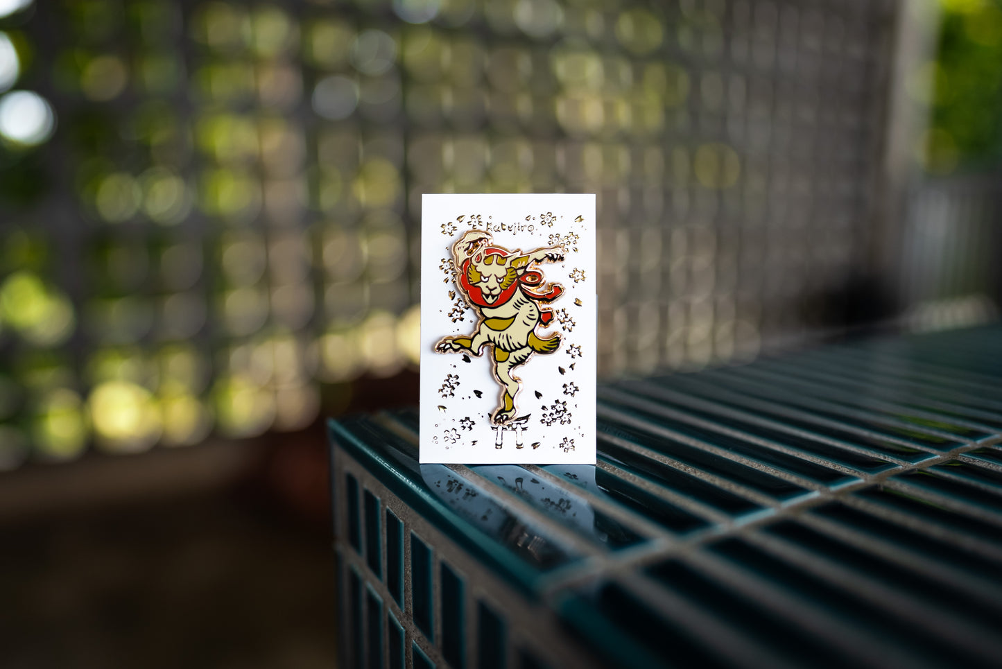 Dancing Cat – Animal Circus Enamel Pin