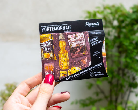 RFID Wallet – Japanese Snacks [paprcuts collab]