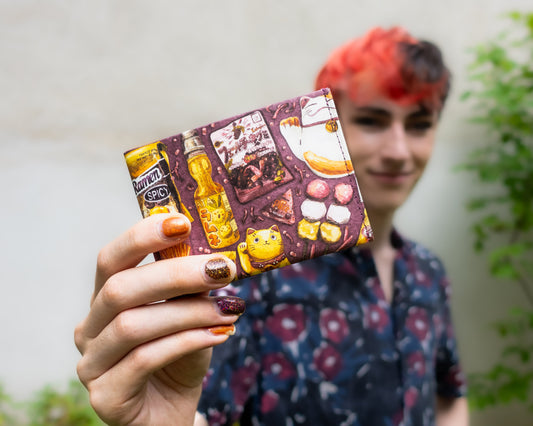 RFID Wallet – Japanese Snacks [paprcuts collab]