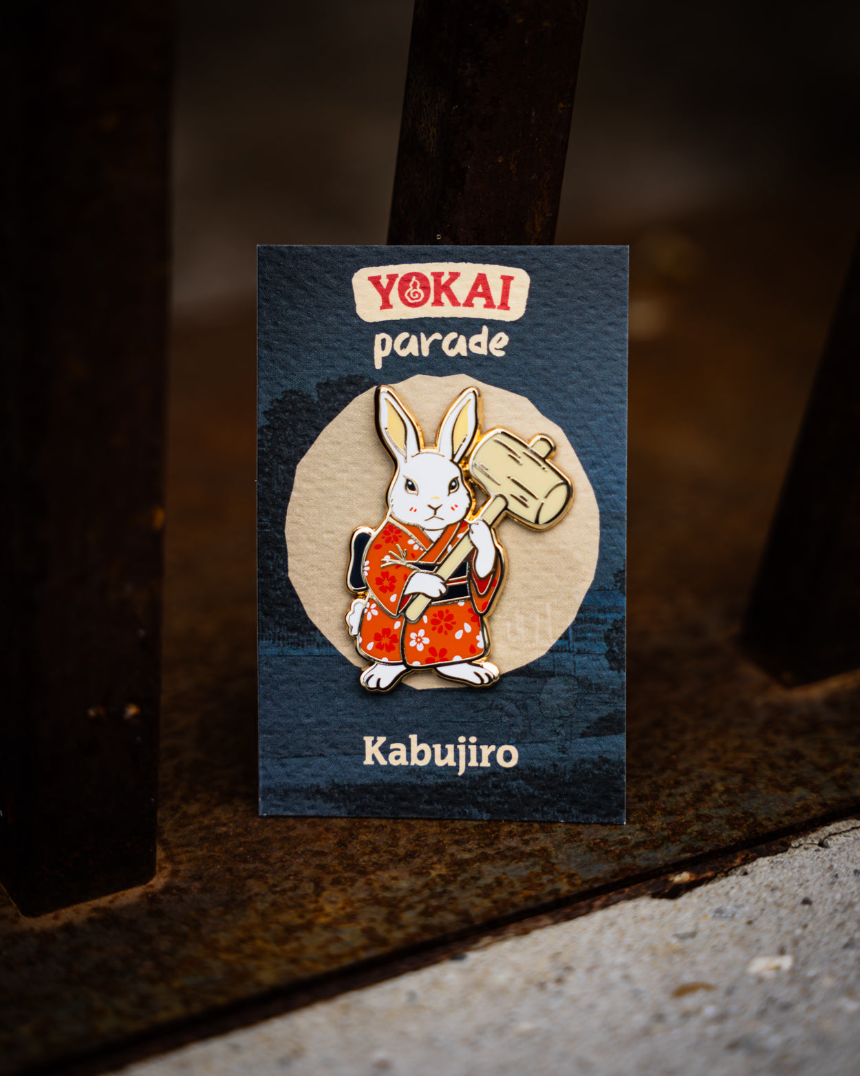 Rabbit  – Yokai Parade Enamel Pin