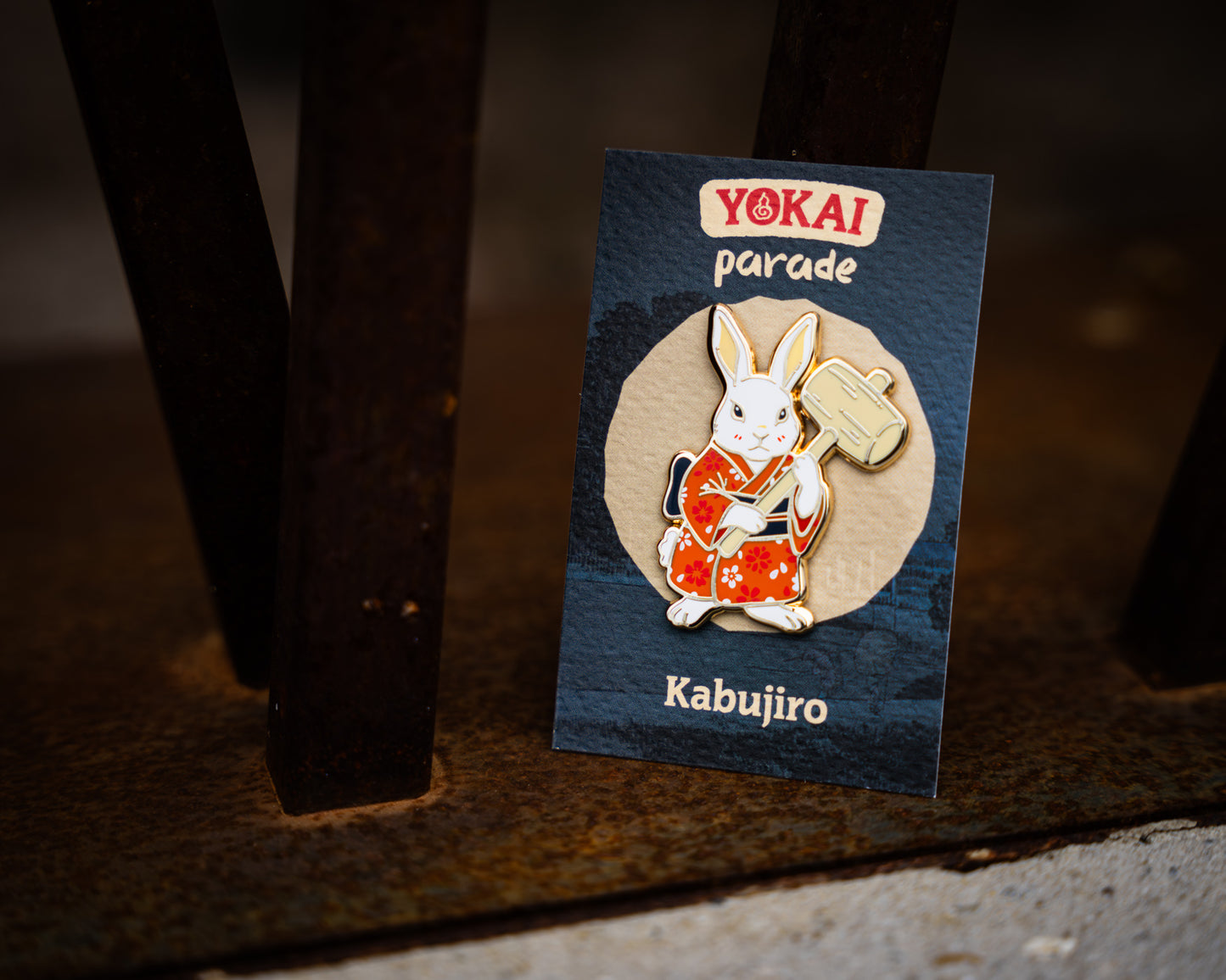 Rabbit  – Yokai Parade Enamel Pin