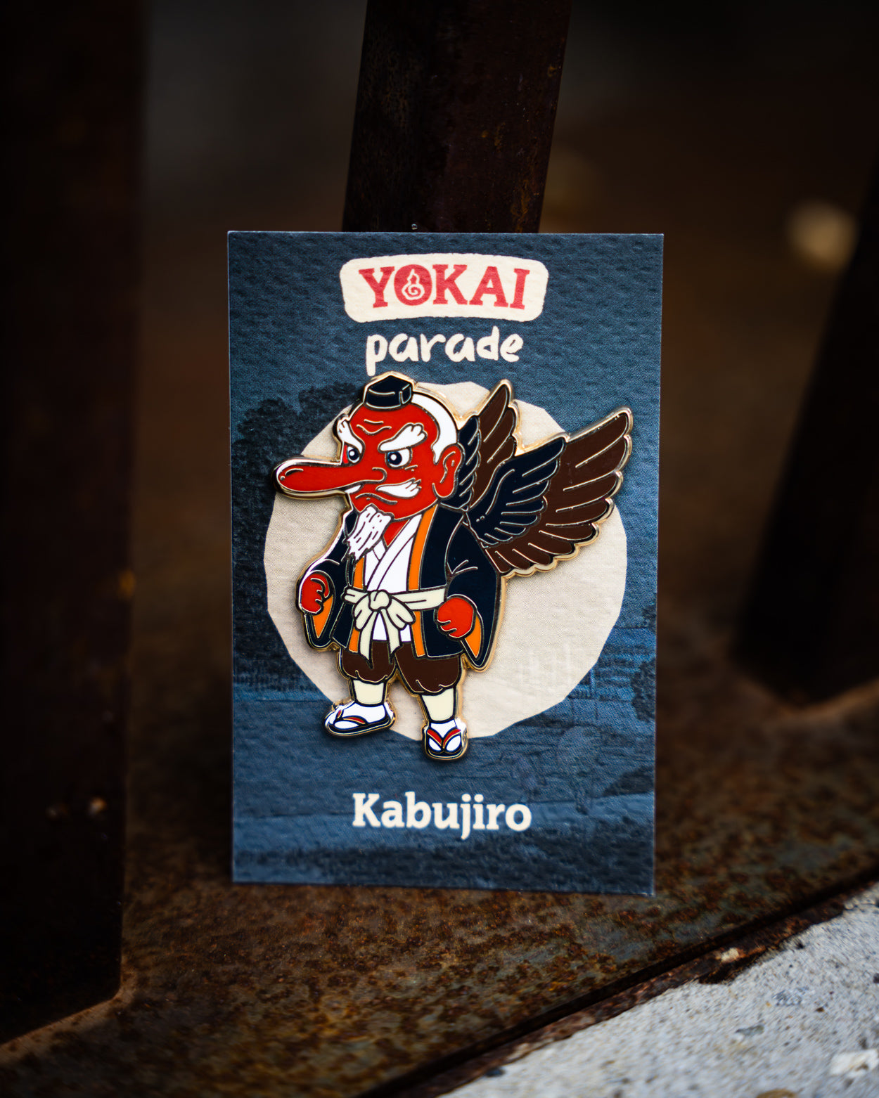 Yokai Parade Enamel Pin Set