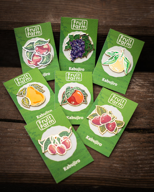 Fruit Farm Enamel Pin Set