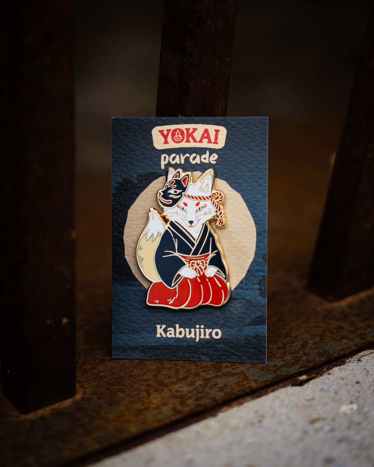 Yokai Parade Enamel Pin Set