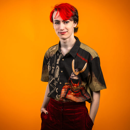 Samurai Tiger – Button-Up Shirt