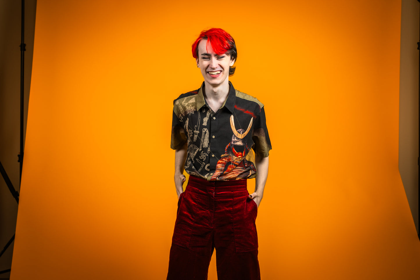 Samurai Tiger – Button-Up Shirt