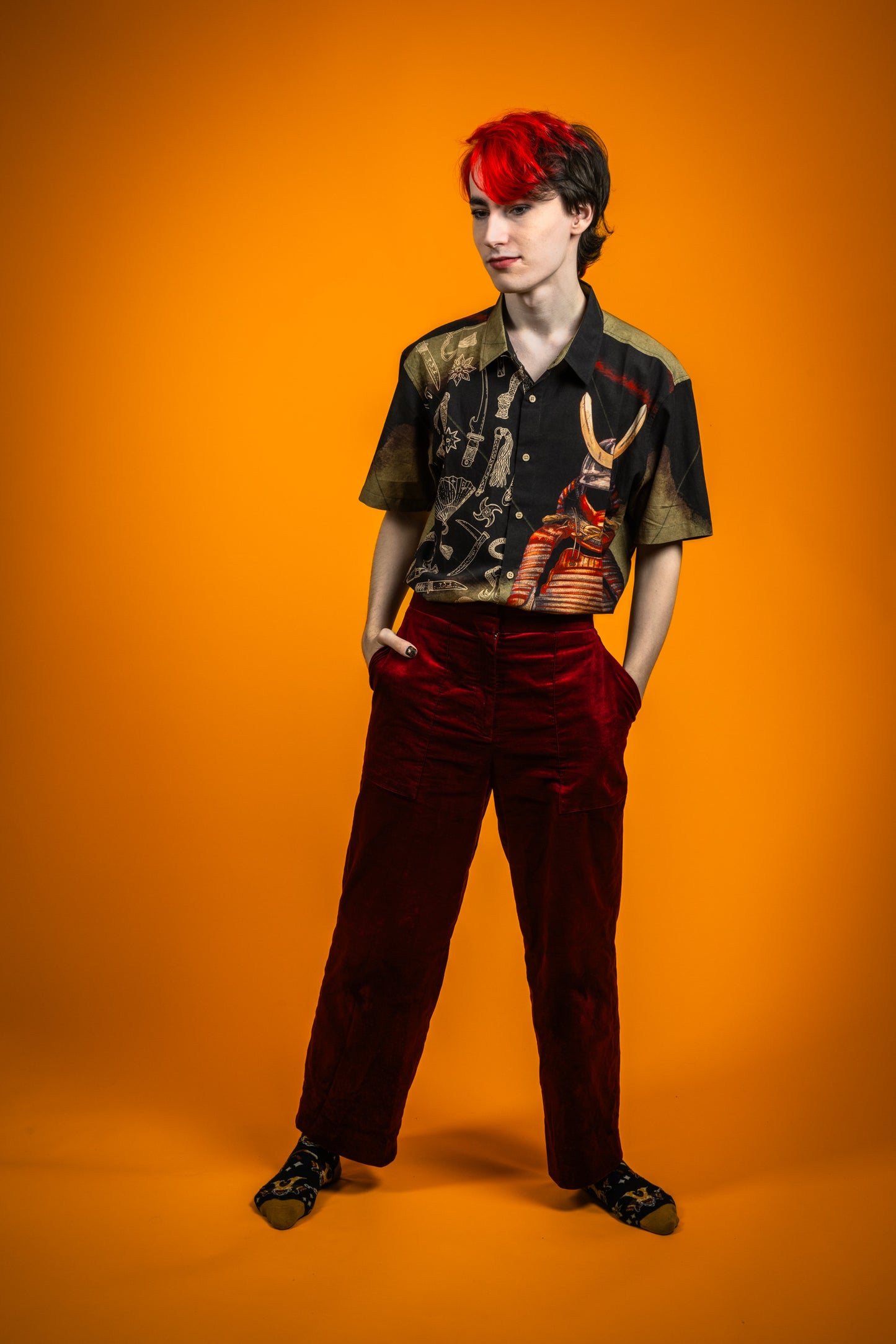 Samurai Tiger – Button-Up Shirt