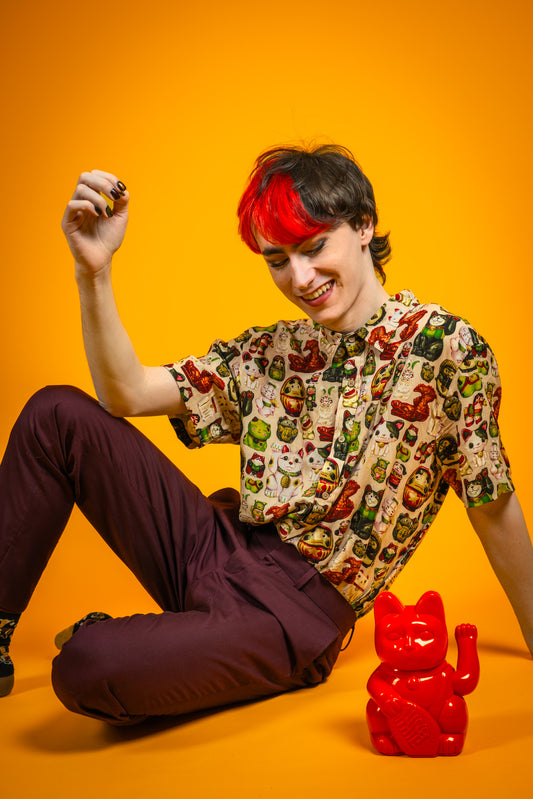 Japanese Dolls – Button-Up Shirt