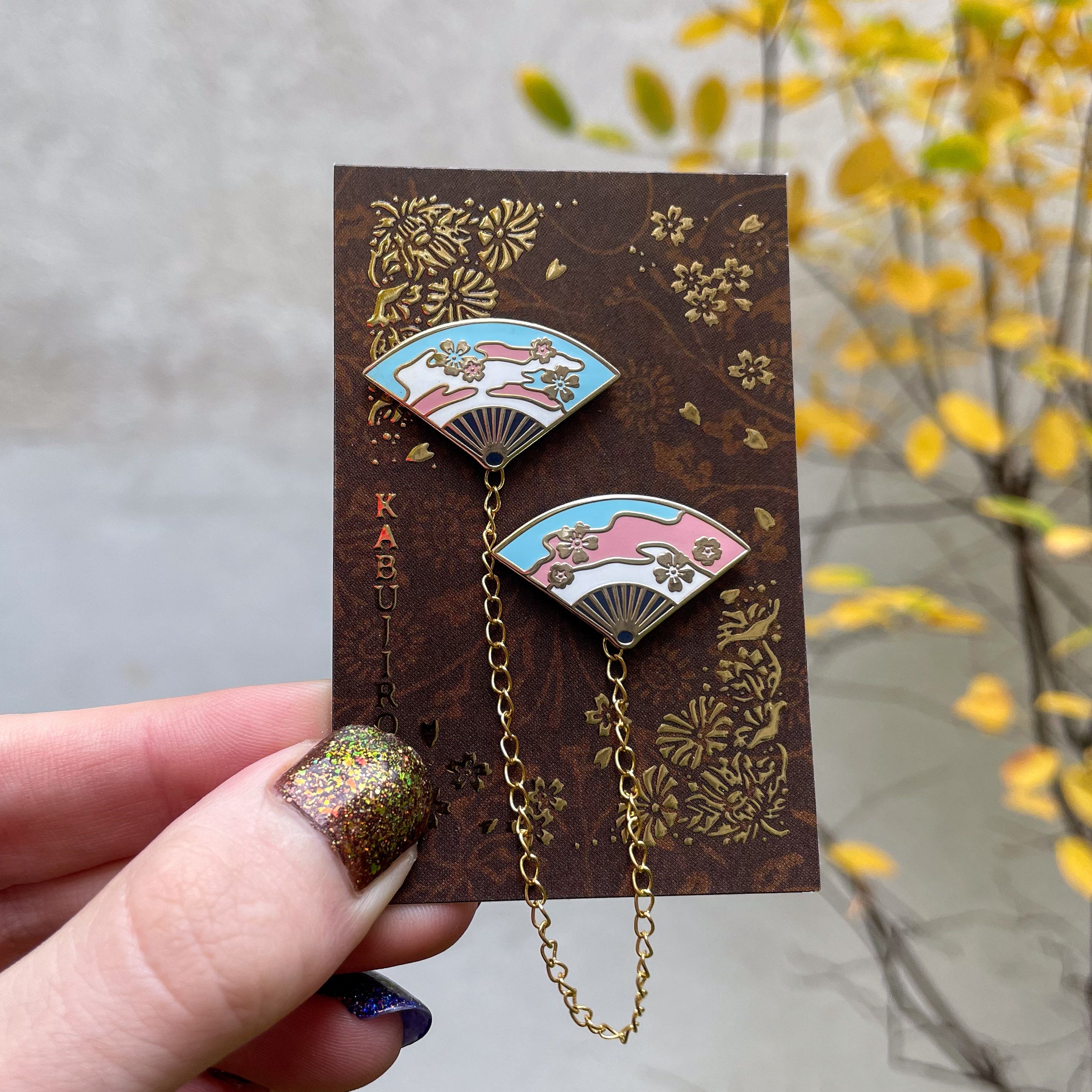 Trans Pin Set Trans Pride Fans – Collar Pin Set – Kabujiro