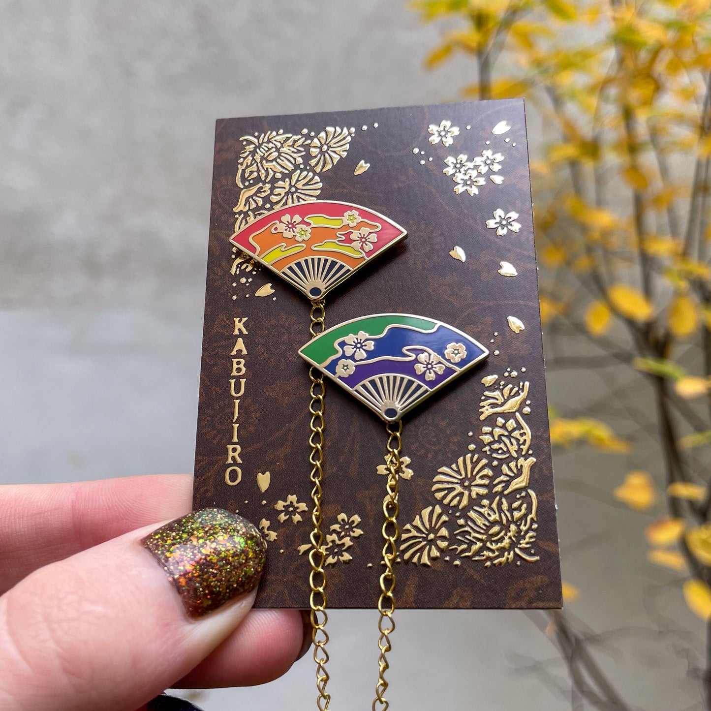 LGBT Pride Fans – Collar Pin Set