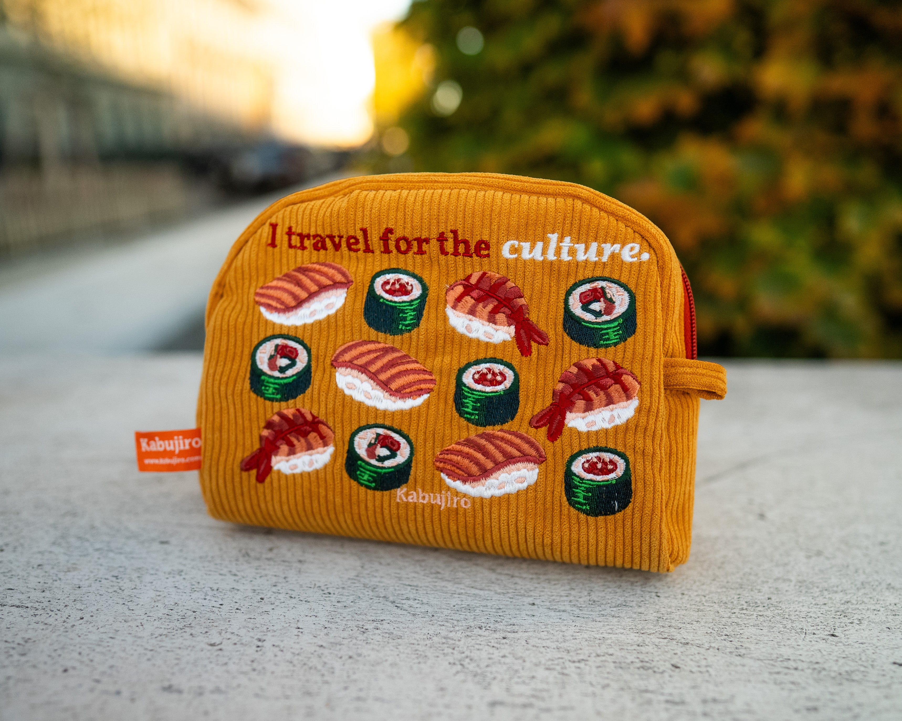 Sushi & Maki Travel Pouch – Kabujiro