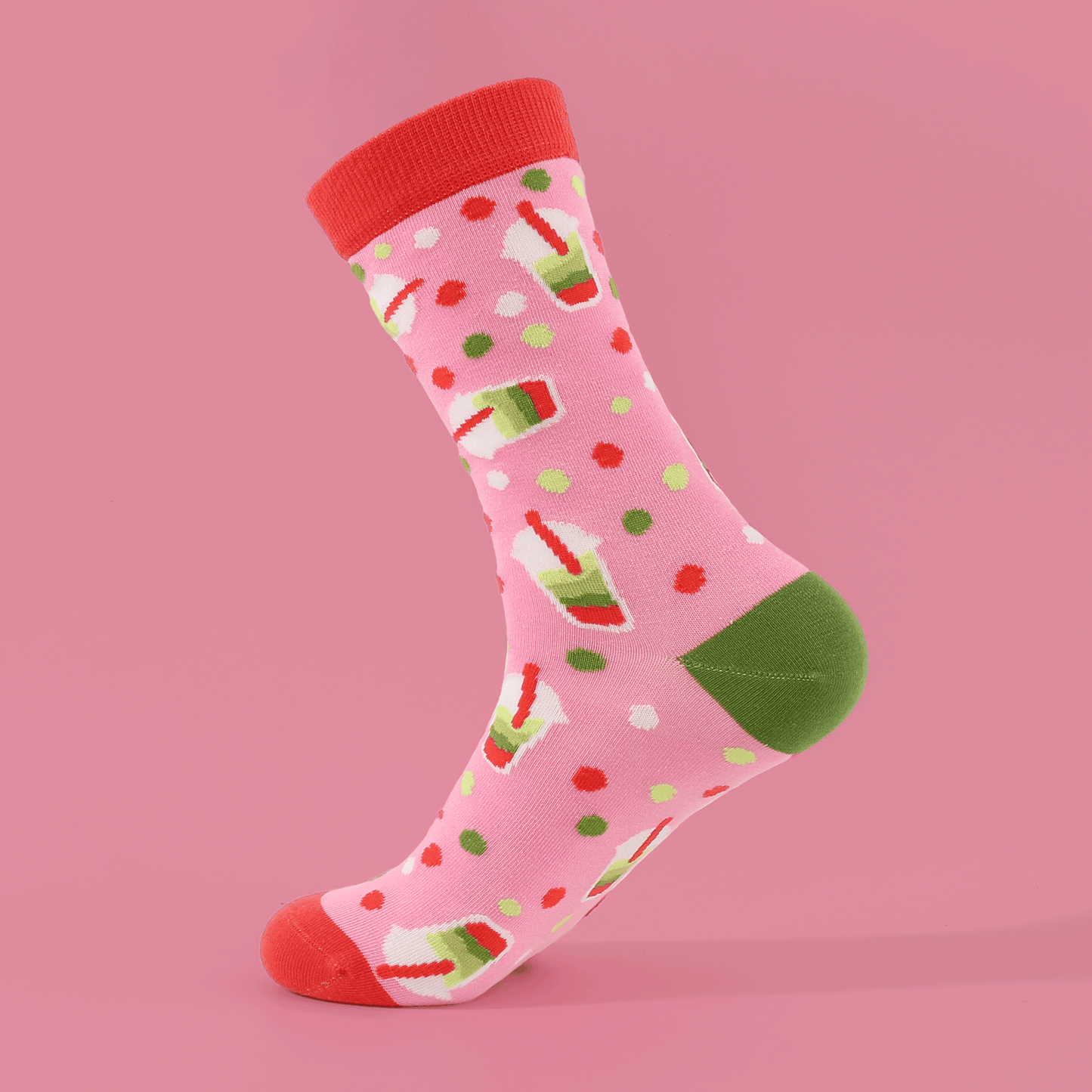 Strawberry Matcha – Art Socks