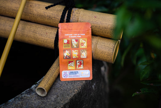 Hanafuda Stamps [vol 1.] Enamel Pin Blind Bag