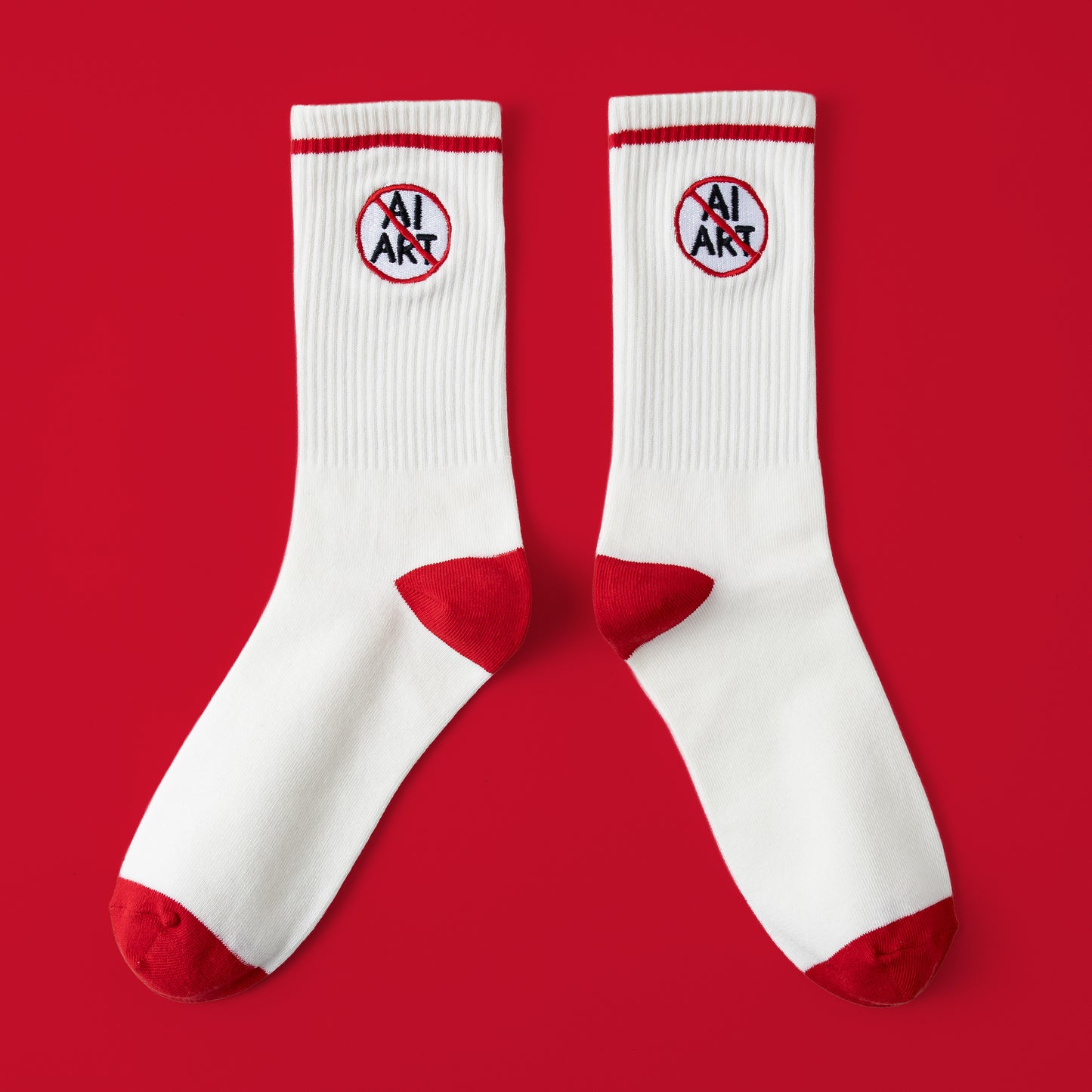Anti AI – Art Socks
