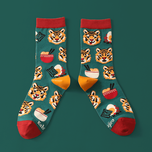 Ramen Tiger – Art Socks