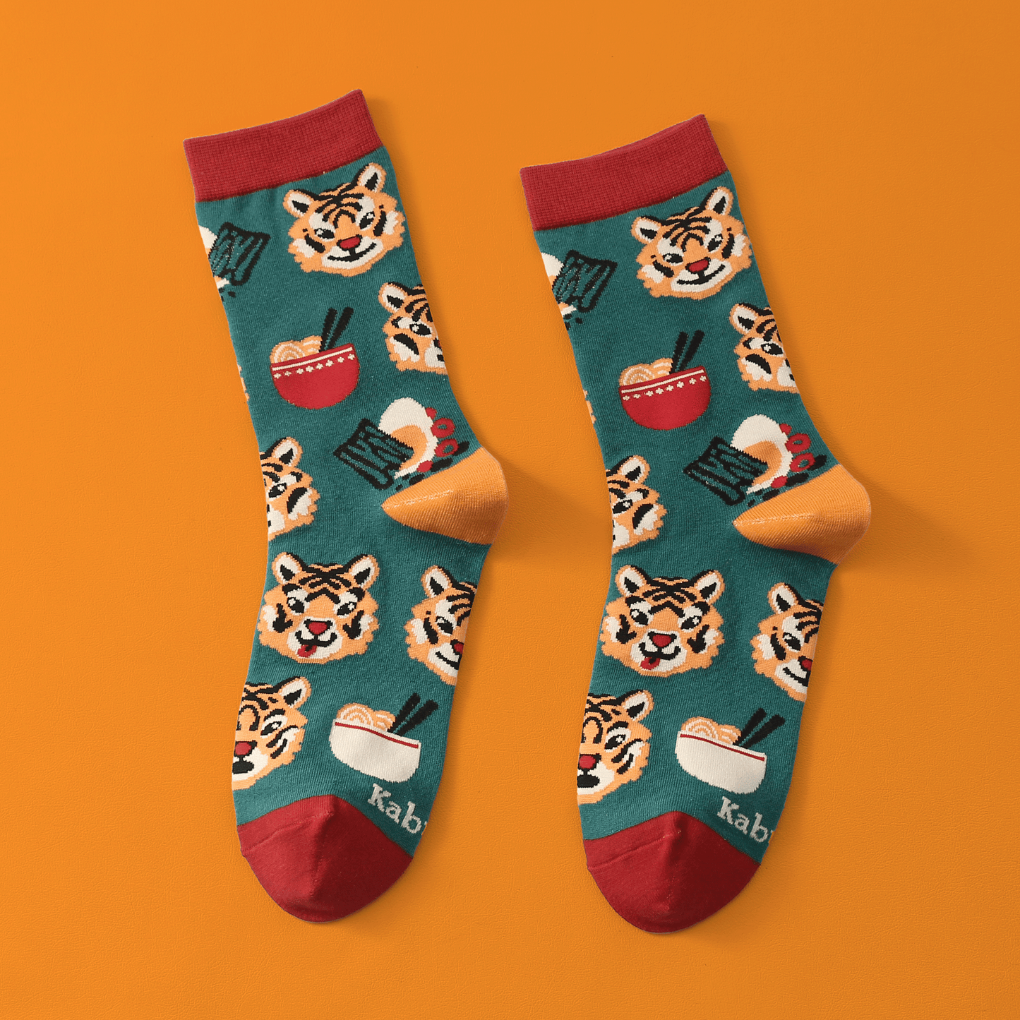 Ramen Tiger – Art Socks