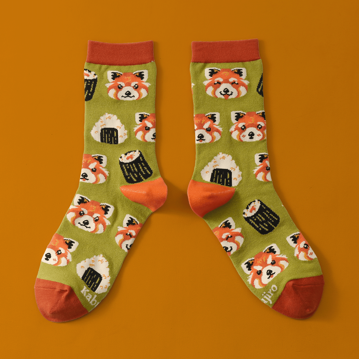 Sushi Red Pandas – Art Socks