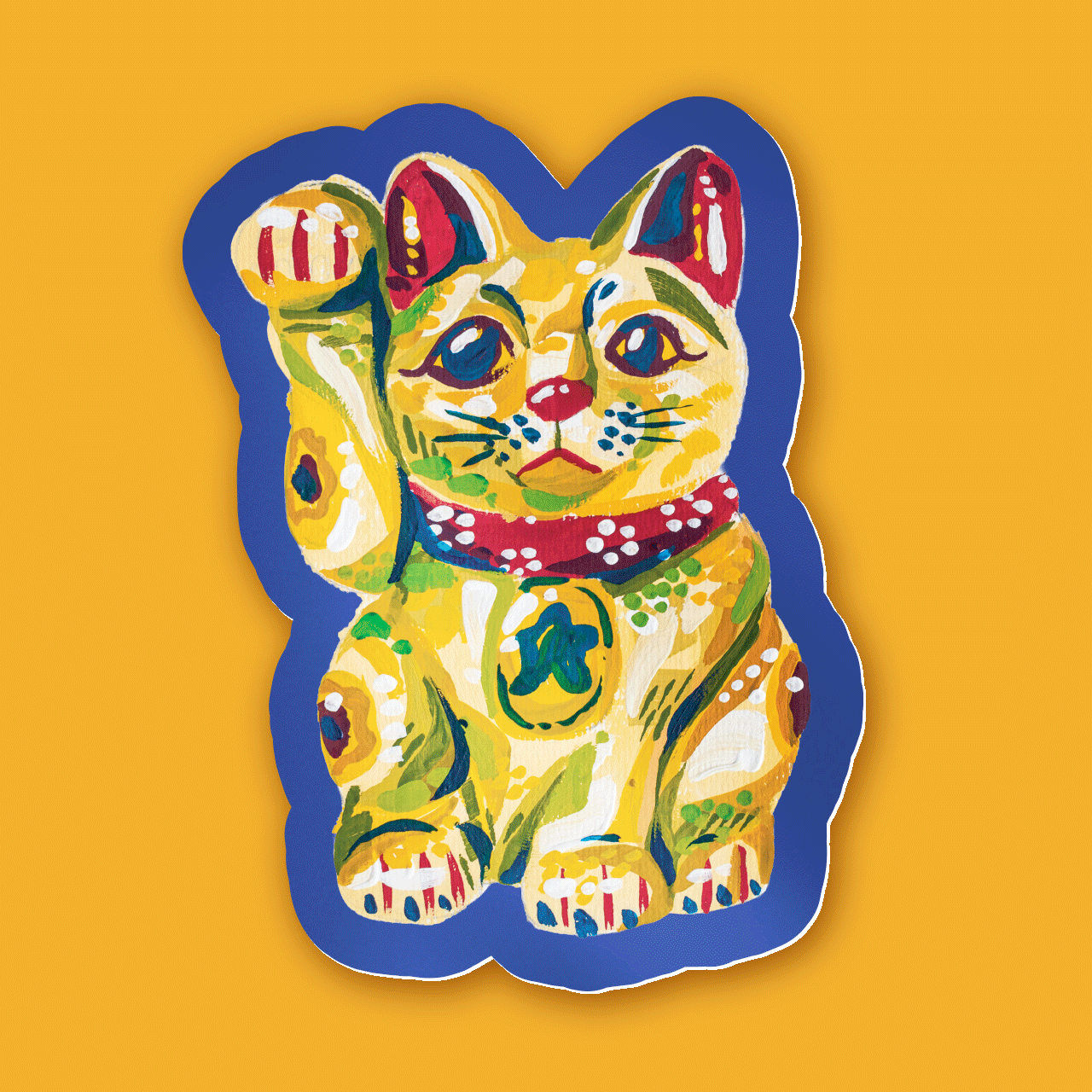 Maneki Neko – Vinyl Sticker