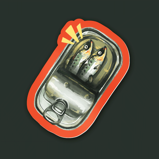 Sardine Can – Vinyl Sticker